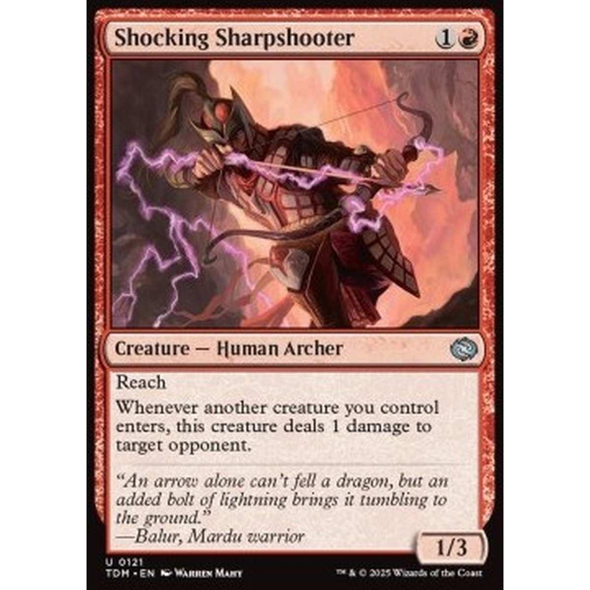 Shocking Sharpshooter - Shocking Sharpshooter - [TDM][NM] [Foil]