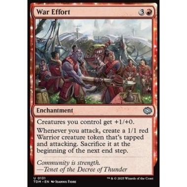 War Effort - War Effort - [TDM][NM] [Foil]