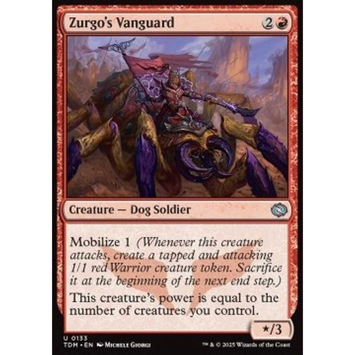 Zurgo's Vanguard - Zurgo's Vanguard - [TDM][NM] [Foil]