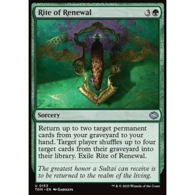Rite of Renewal - Rite of Renewal - [TDM][NM] [Foil]