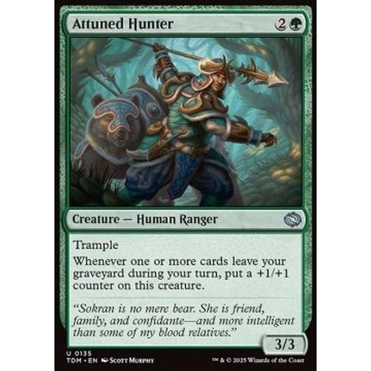 Attuned Hunter - Attuned Hunter - [TDM][NM] [Foil]