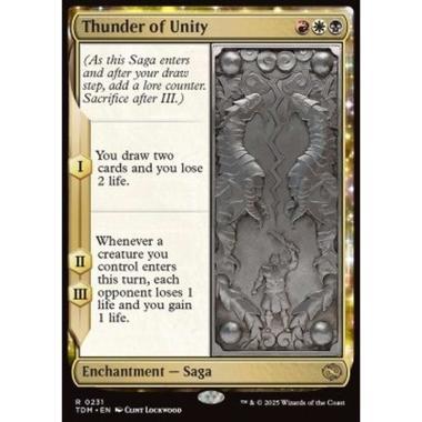 Thunder of Unity - Thunder of Unity - [TDM][NM] [Foil]