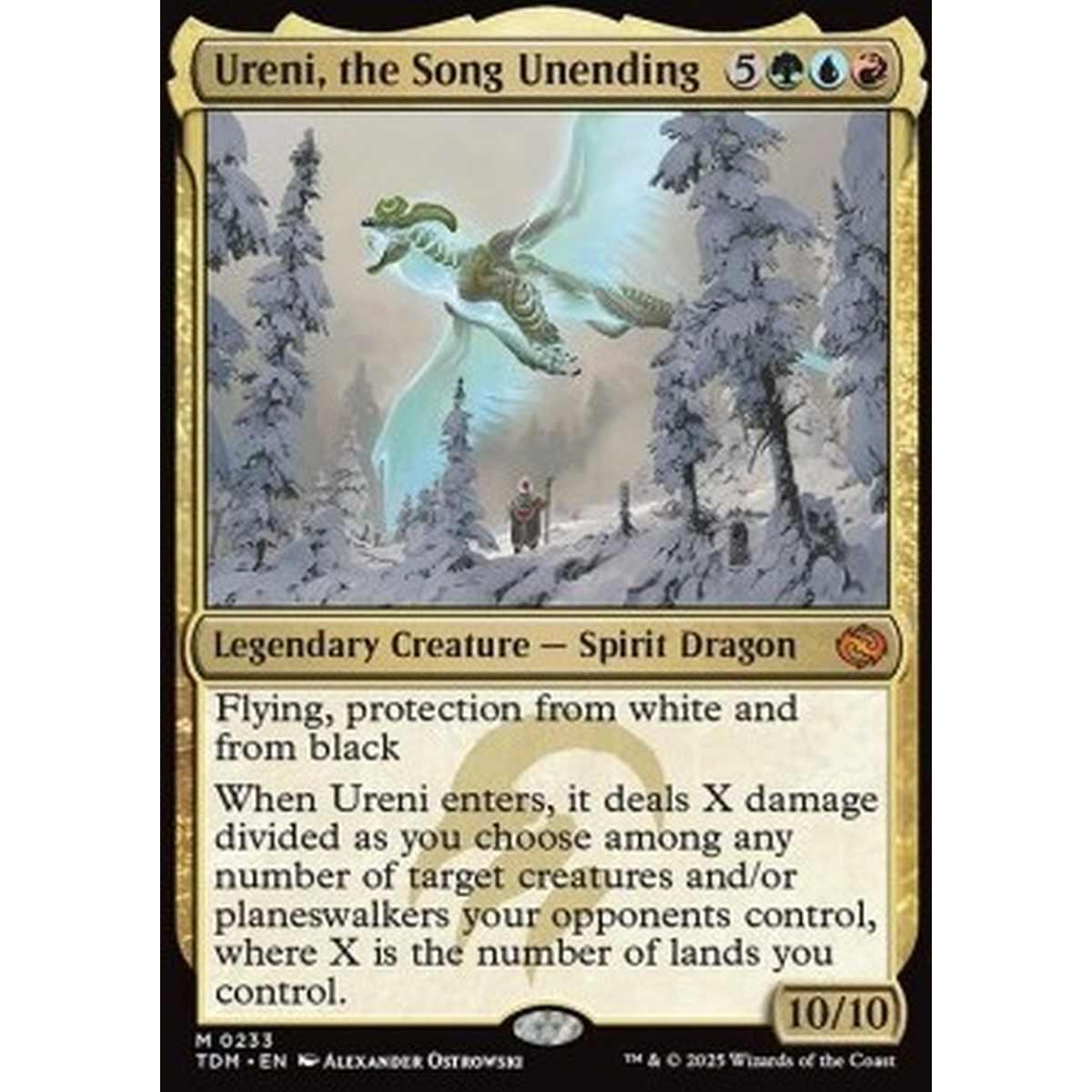 Ureni, the Song Unending - Ureni, the Song Unending - [TDM][NM] [Foil]