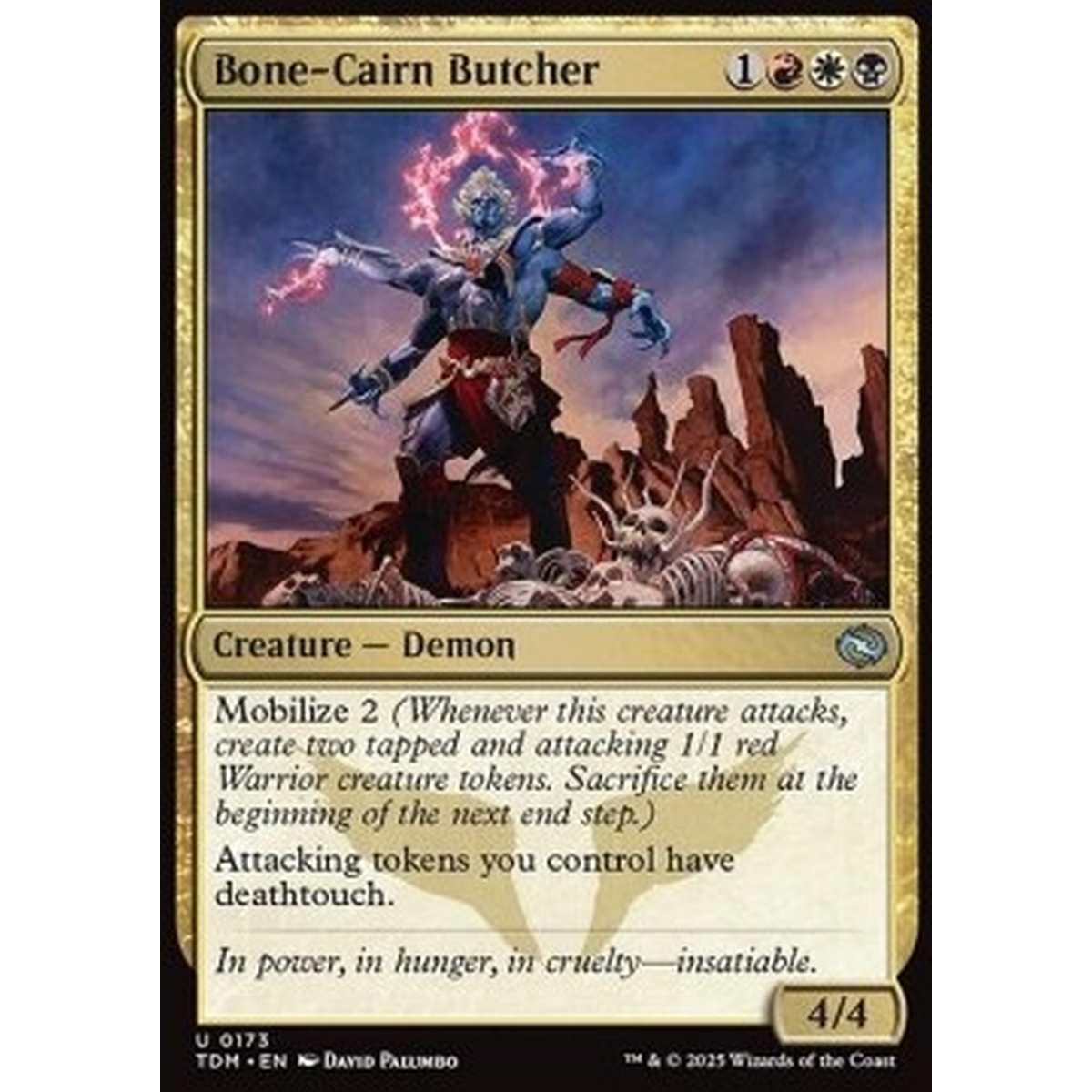 Bone-Cairn Butcher - Bone-Cairn Butcher - [TDM][NM] [Foil]