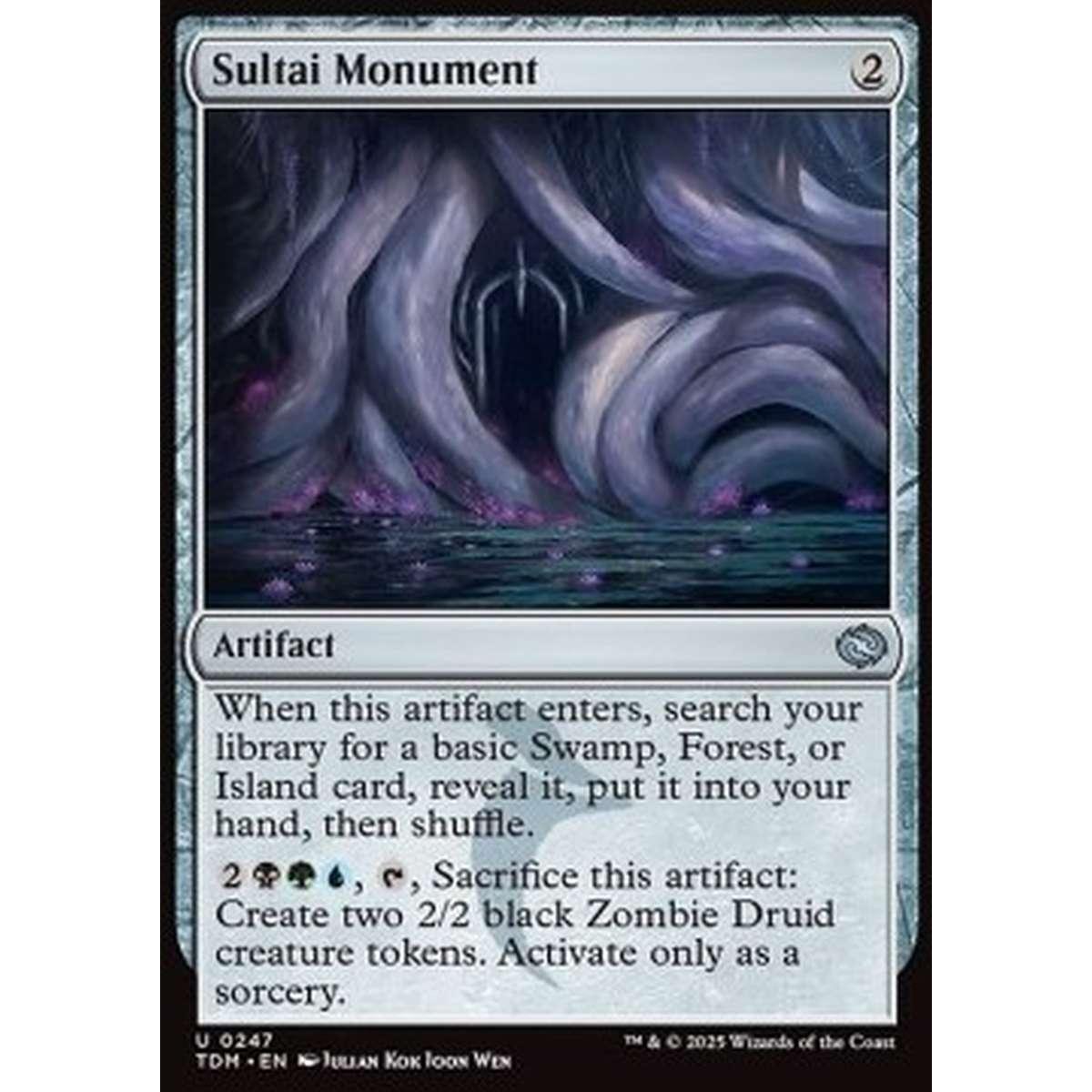 Sultai Monument - Sultai Monument - [TDM][NM] [Foil]
