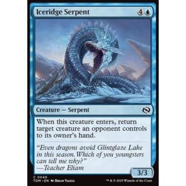 Iceridge Serpent - Iceridge Serpent - [TDM][NM] [Foil]