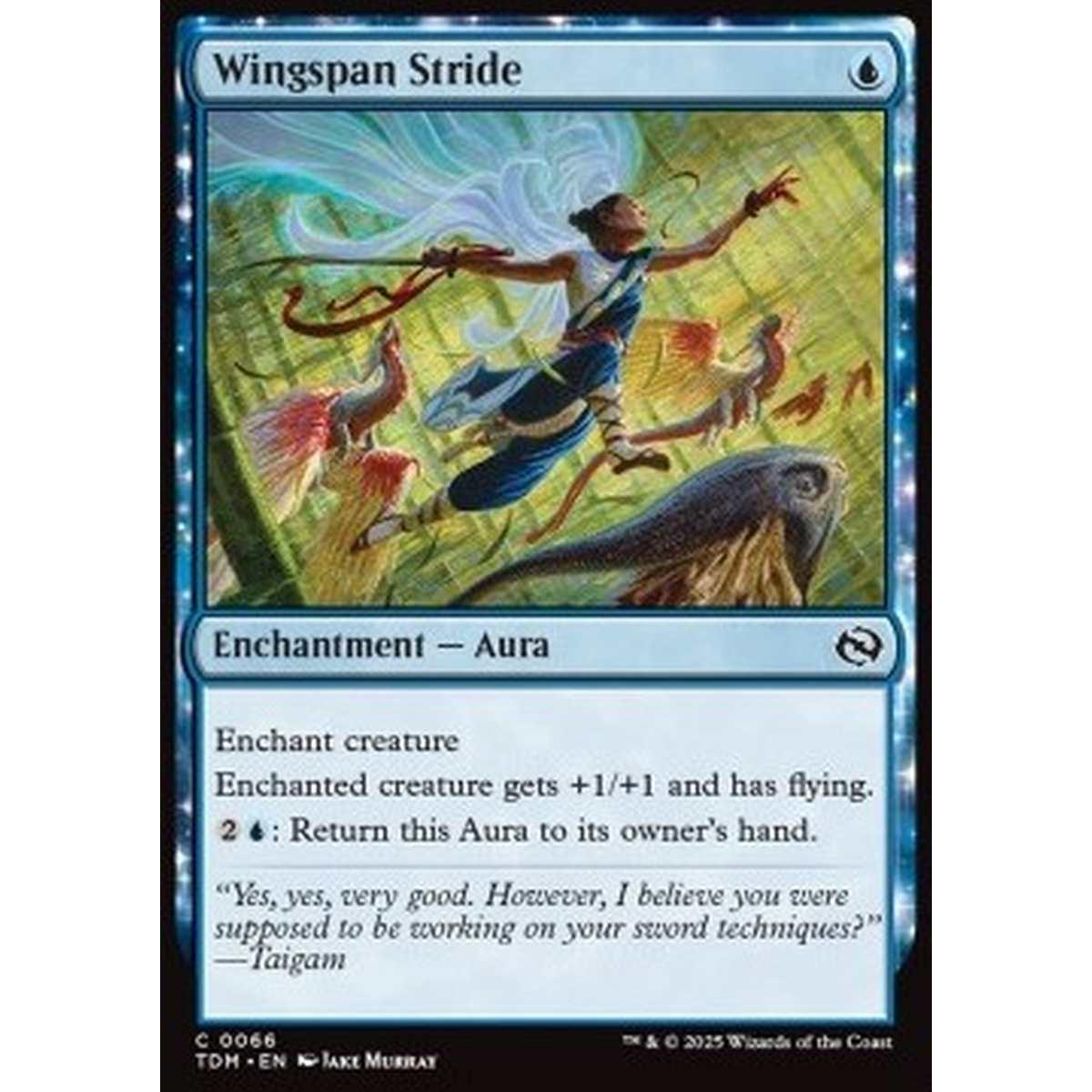 Wingspan Stride - Wingspan Stride - [TDM][NM] [Foil]