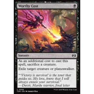 Worthy Cost - Worthy Cost - [TDM][NM] [Foil]