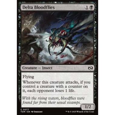 Delta Bloodflies - Delta Bloodflies - [TDM][NM] [Foil]