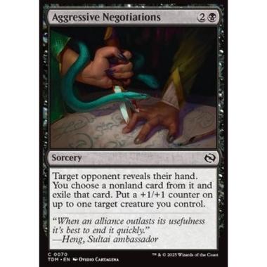 Aggressive Negotiations - Aggressive Negotiations - [TDM][NM] [Foil]