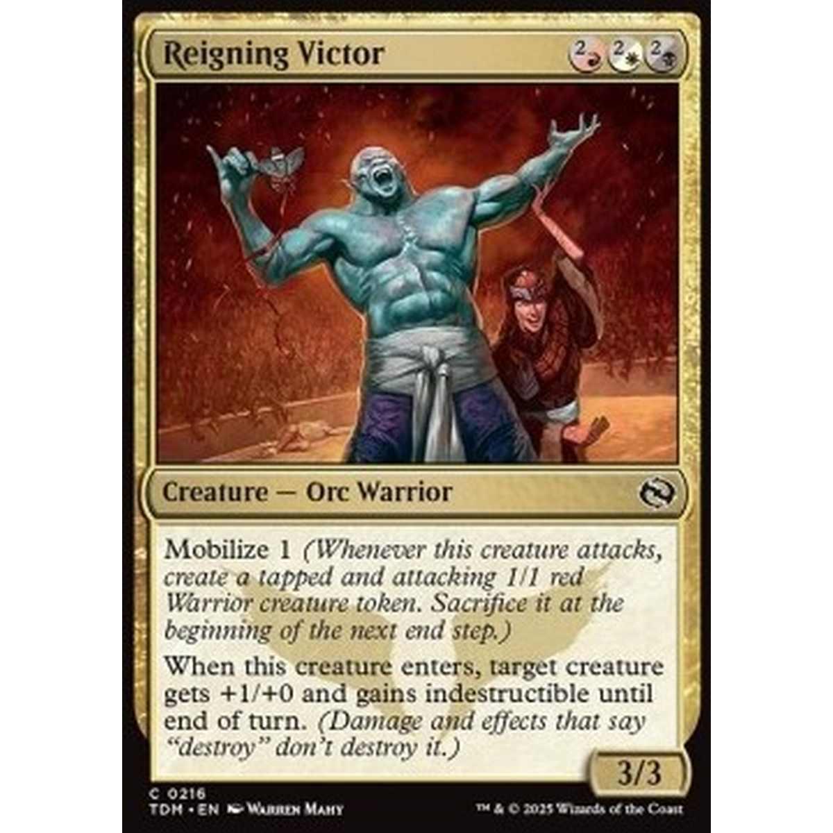 Reigning Victor - Reigning Victor - [TDM][NM] [Foil]