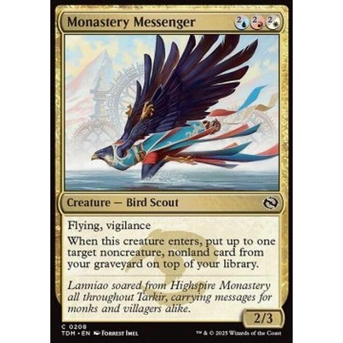 Monastery Messenger - Monastery Messenger - [TDM][NM] [Foil]