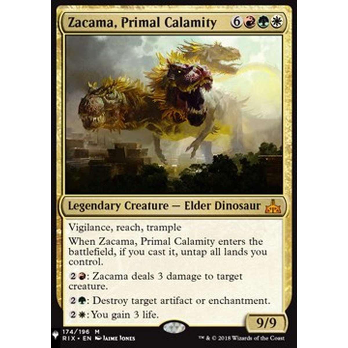 Zacama, Primal Calamity - Zacama, Primal Calamity - [ZNL][NM]