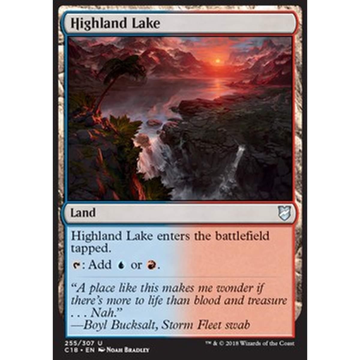 Highland Lake - Lago dell'Altopiano - [C18][NM]