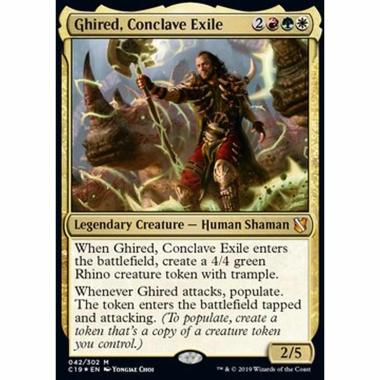 Ghired, Conclave Exile (V.1) - Ghired, Esule del Conclave (V.1) - [C19][EX] [Foil]