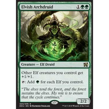 Elvish Archdruid - Elvish Archdruid - [DDU][NM]