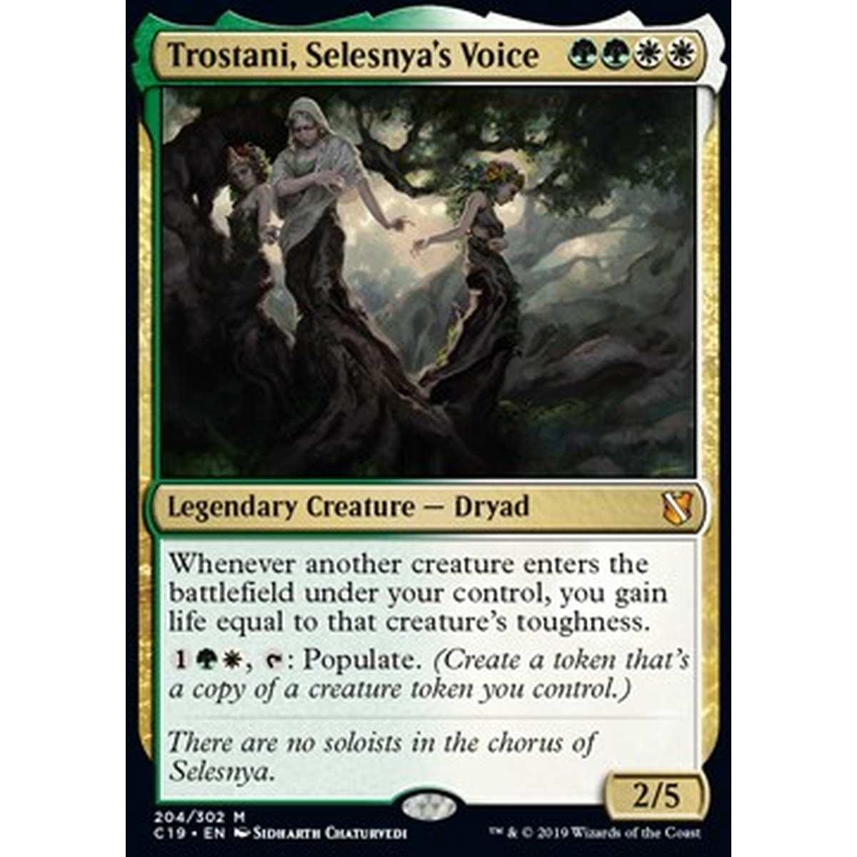 Trostani, Selesnya's Voice - Trostani, Voce di Selesnya - [C19][NM]