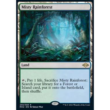 Misty Rainforest - Foresta Pluviale Nebbiosa - [MH2][EX] [Foil]