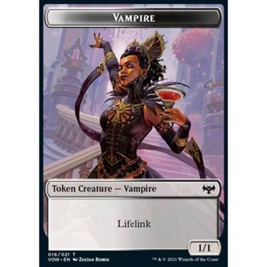 Vampire Token (WB 1/1) // Blood Token - Vampire Token (WB 1/1) // Blood Token - [XVOW][NM]