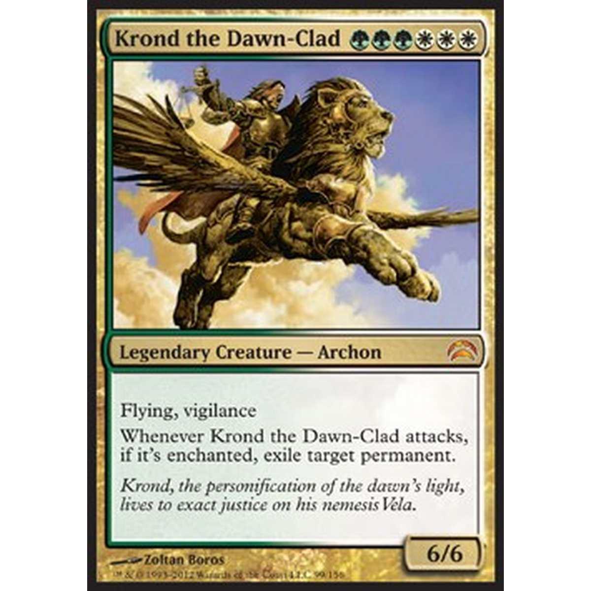 Krond the Dawn-Clad - Krond Manto dell'Alba - [PC2][EX]