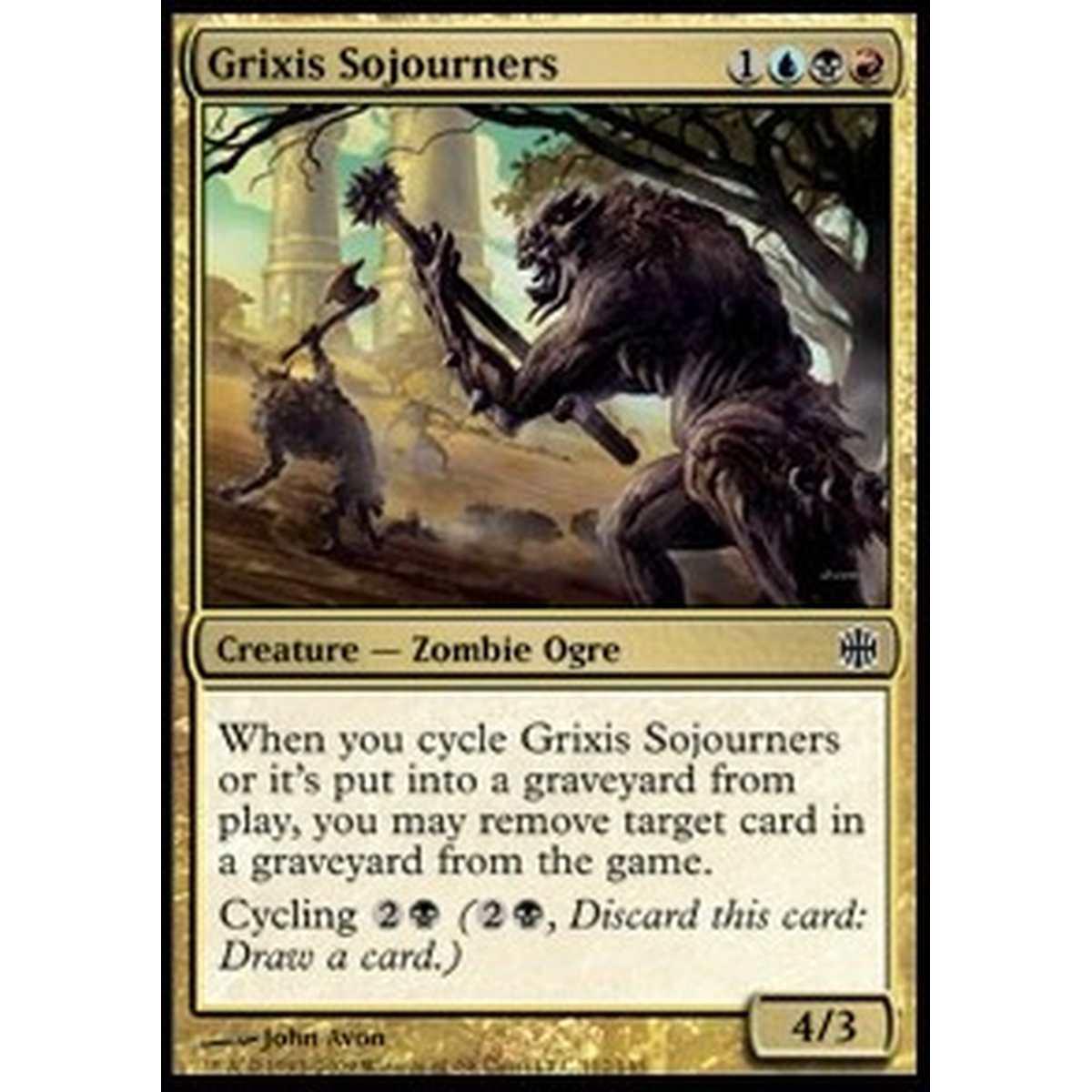 Grixis Sojourners - Visitatori di Grixis - [ARB] [NM]