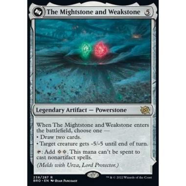 The Mightstone and Weakstone // Urza, Planeswalker - The Mightstone and Weakstone // Urza, Planeswalker - [BRO][NM]
