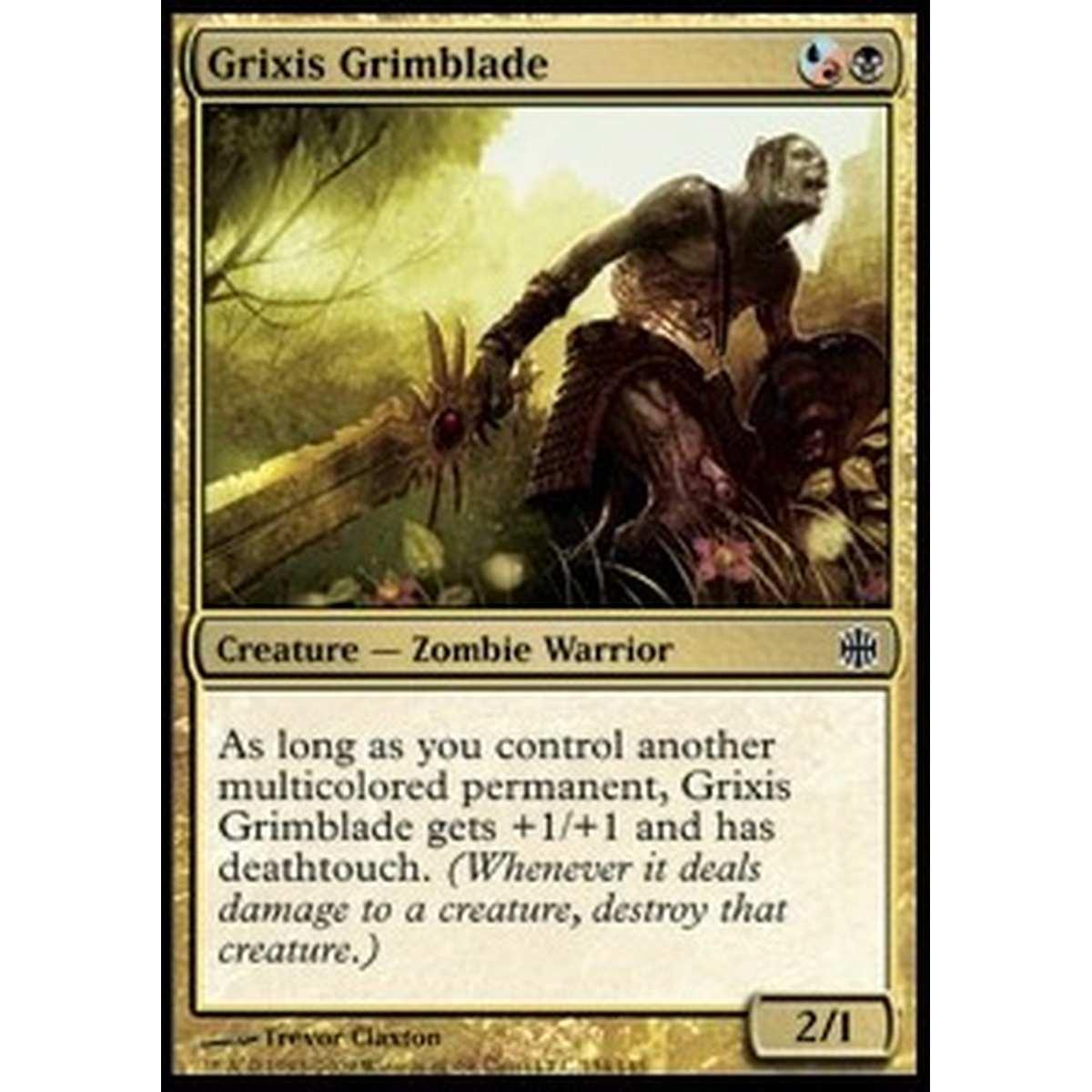 Grixis Grimblade - Lama Oscura di Grixis - [ARB] [NM]
