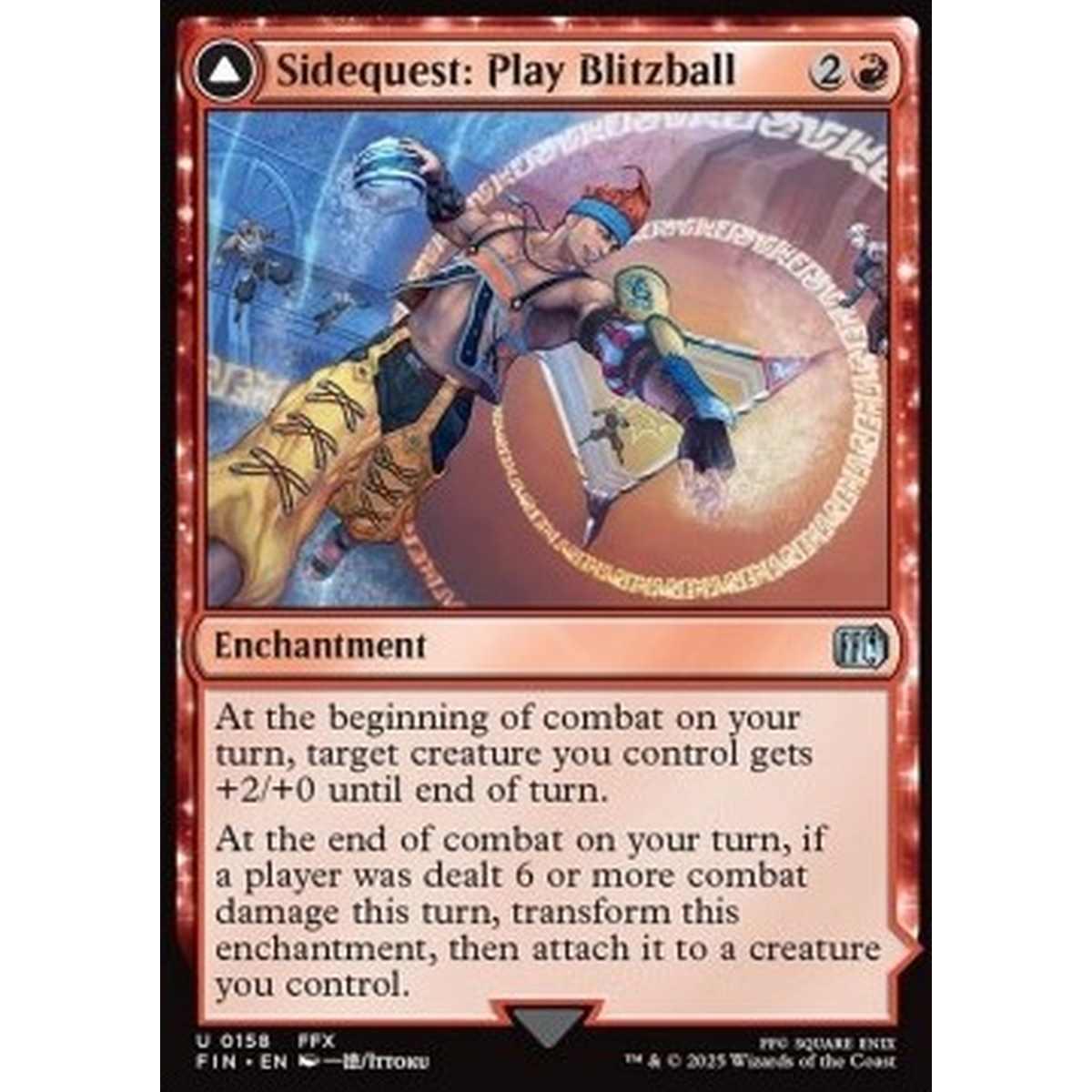 Sidequest: Play Blitzball // World Champion, Celestial Weapon - Sidequest: Play Blitzball // World Champion, Celestial Weapon - [FIN][NM]