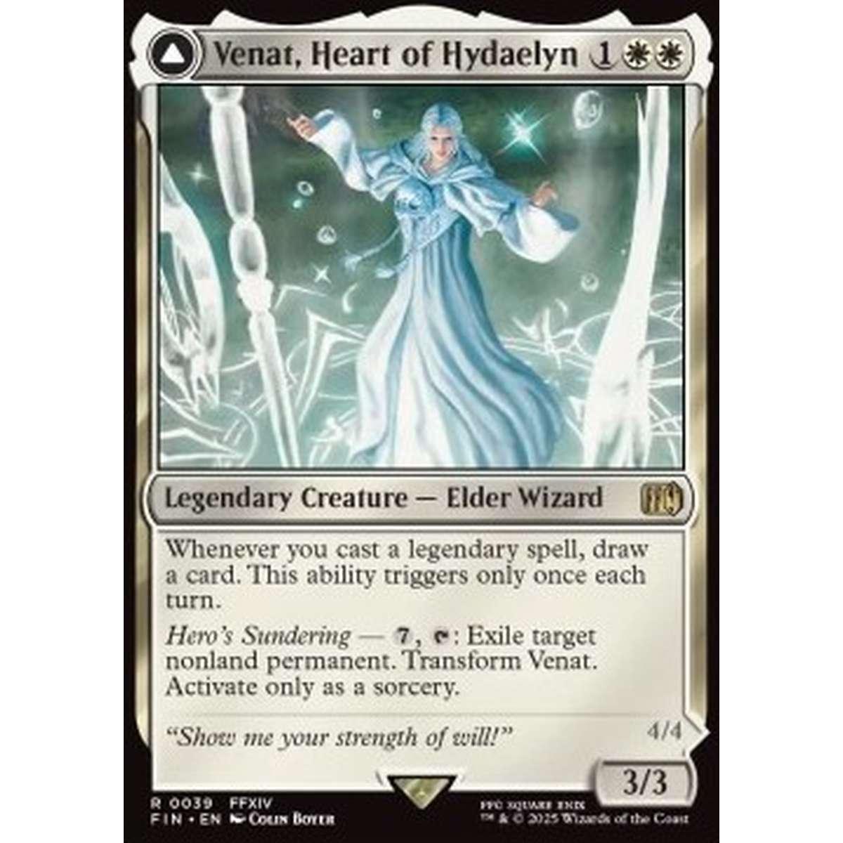 Venat, Heart of Hydaelyn // Hydaelyn, the Mothercrystal - Venat, Heart of Hydaelyn // Hydaelyn, the Mothercrystal - [FIN][NM]