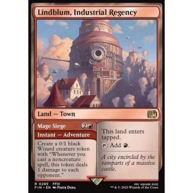 Lindblum, Industrial Regency // Mage Siege - Lindblum, Industrial Regency // Mage Siege - [FIN][NM]