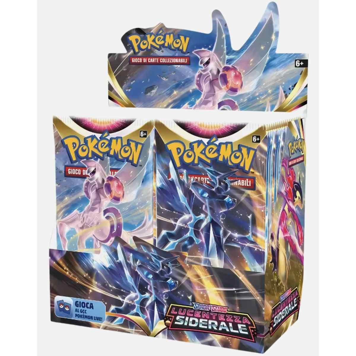 Spada e Scudo Lucentezza Siderale - Pokemon Booster Box Italiano