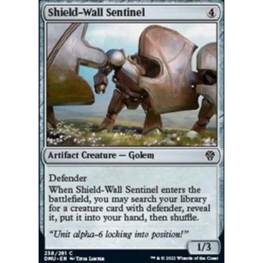 Shield-Wall Sentinel - Shield-Wall Sentinel - [DMU][EX] [Foil]