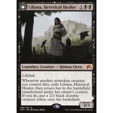Liliana, Heretical Healer // Liliana, Defiant Necromancer - Liliana, Guaritrice Eretica // Liliana, Necromante Audace - [ORI][EX]