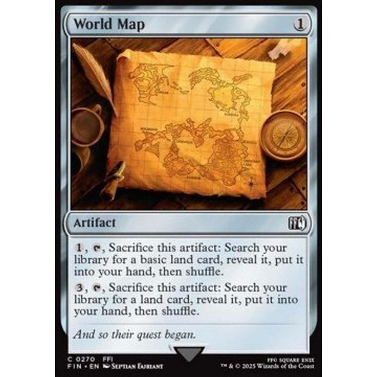 World Map - World Map - [FIN][NM] [Foil]