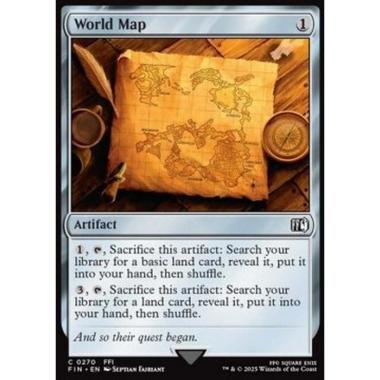 World Map - World Map - [FIN][NM] [Foil]