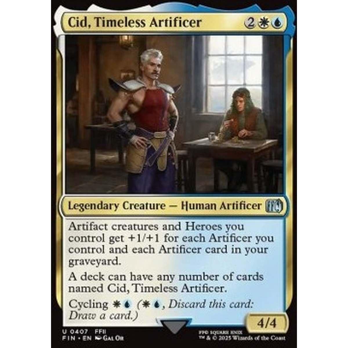 Cid, Timeless Artificer (V.1) - Cid, Timeless Artificer (V.1) - [XFIN][NM]
