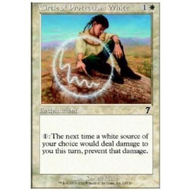 Circle of Protection: White - Circolo di Protezione: Bianco - [7ED][EX]