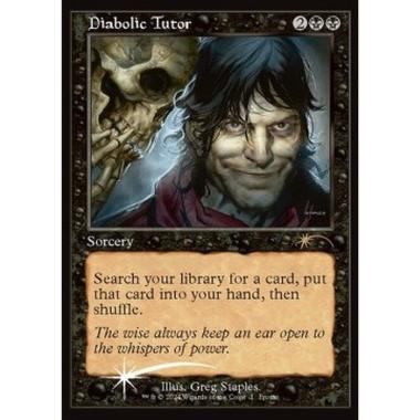Diabolic Tutor - Tutore Diabolico - [OH][NM] [Foil]
