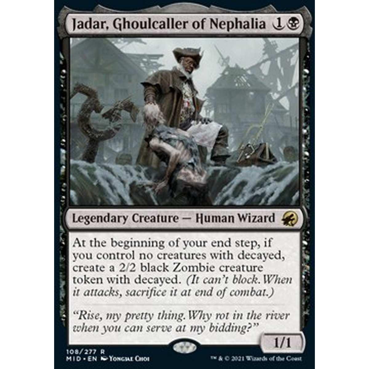 Jadar, Ghoulcaller of Nephalia - Jadar, Evocaghoul di Nephalia - [MID][NM]