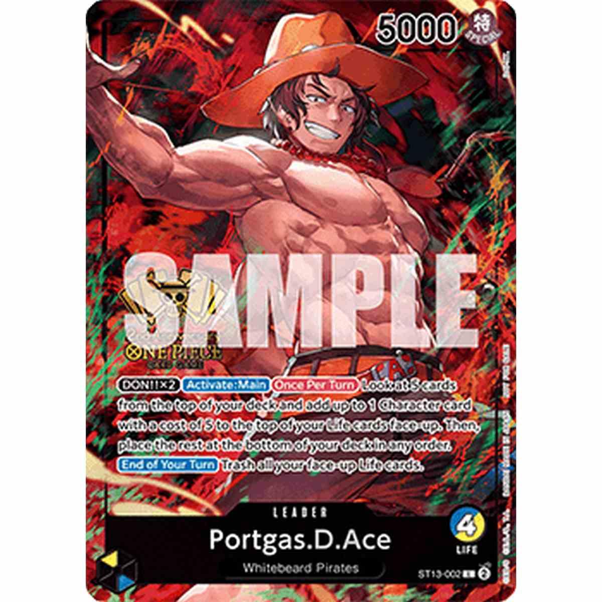 Portgas.D.Ace (ST13-002) (V.2) - Portgas.D.Ace (ST13-002) (V.2) - [UP][NM]