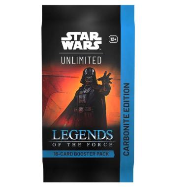 Star Wars Unlimited - Booster Pack / Bustina Carbonite Edition Legends of the Force ENG