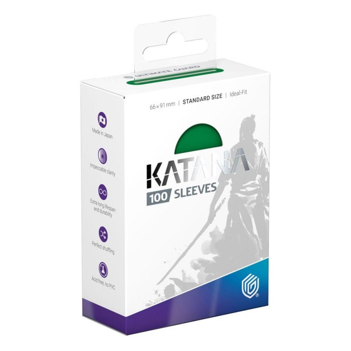 Katana 100 Sleeves - Jade Garden