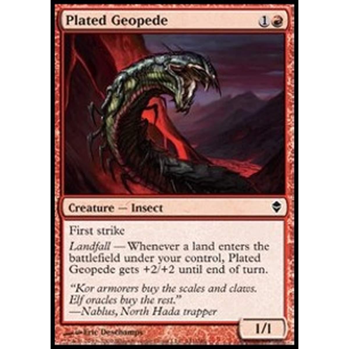 Plated Geopede - Geopiede Corazzato - [ZEN] [NM]