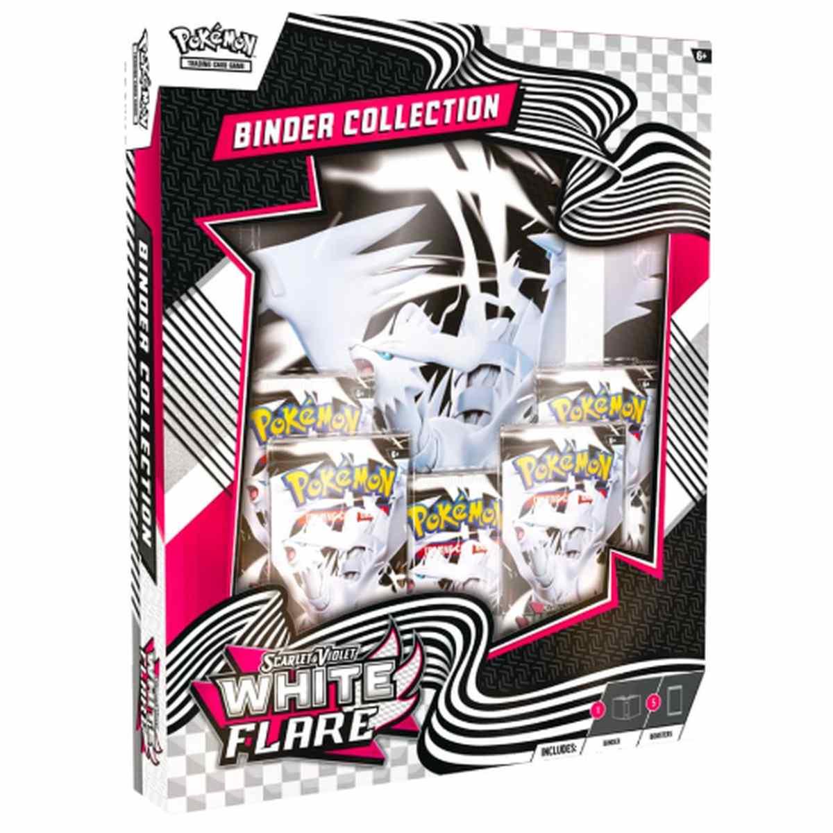 Collezione con Raccoglitore Pokemon White Flare Fuoco Bianco Inglese