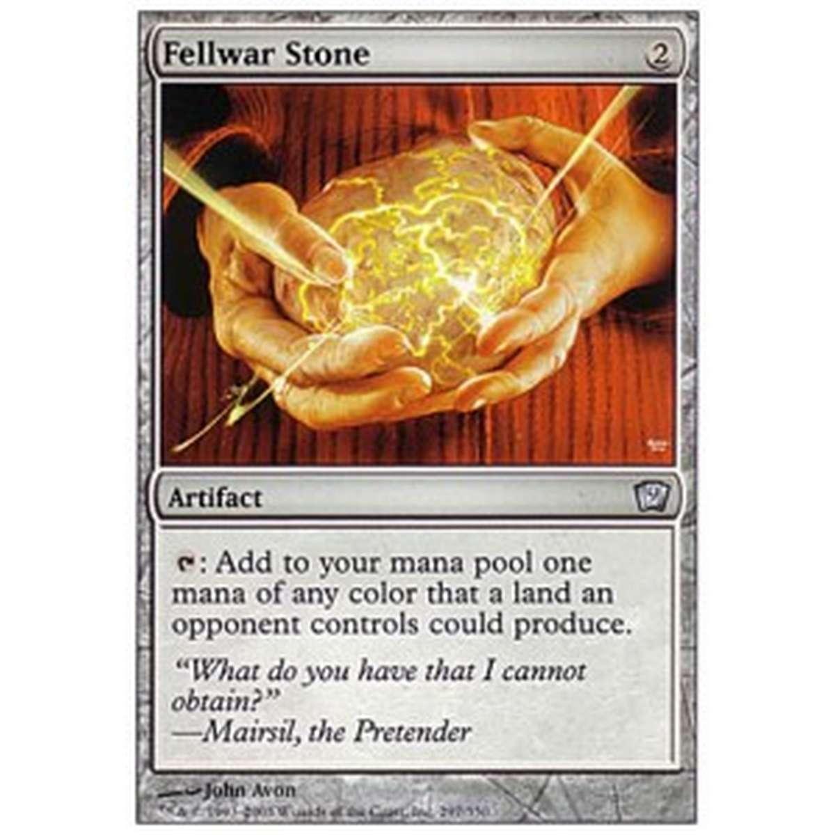 Fellwar Stone - Pietra Fellwar - [9ED][GD] [Foil]