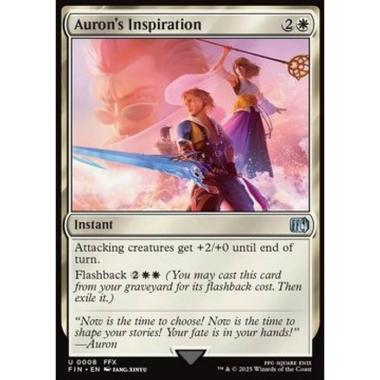 Auron's Inspiration - Auron's Inspiration - [FIN][NM] [Foil]