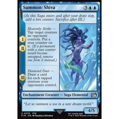 Summon: Shiva - Summon: Shiva - [FIN][NM] [Foil]