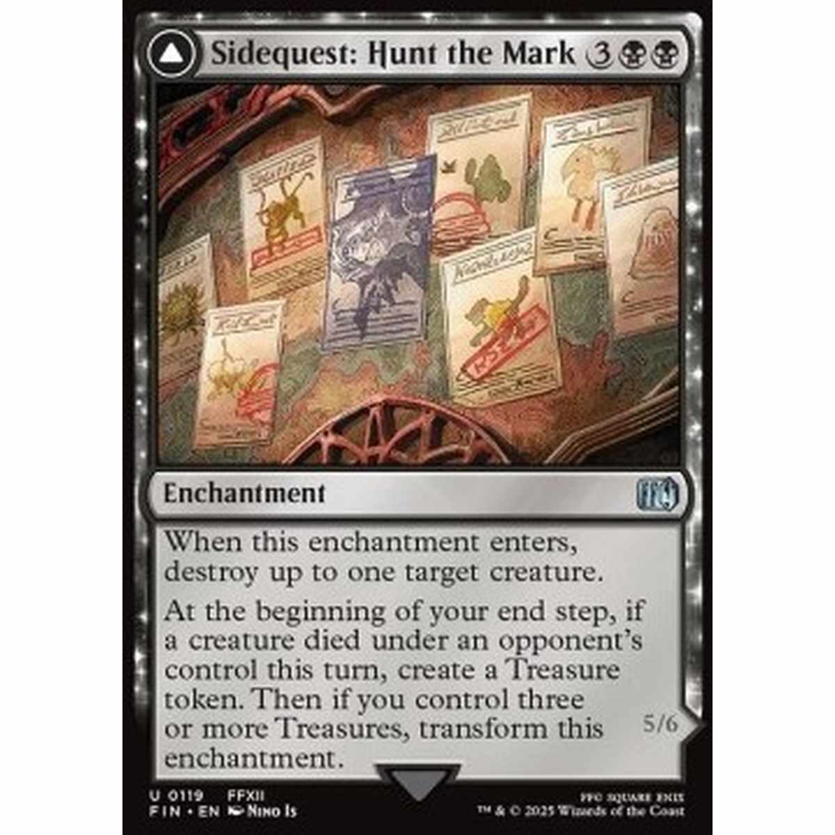 Sidequest: Hunt the Mark // Yiazmat, Ultimate Mark - Sidequest: Hunt the Mark // Yiazmat, Ultimate Mark - [FIN][NM] [Foil]