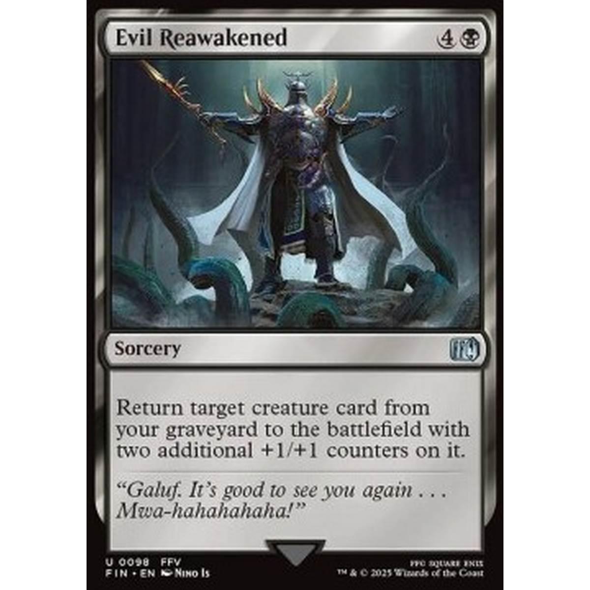 Evil Reawakened - Evil Reawakened - [FIN][NM] [Foil]