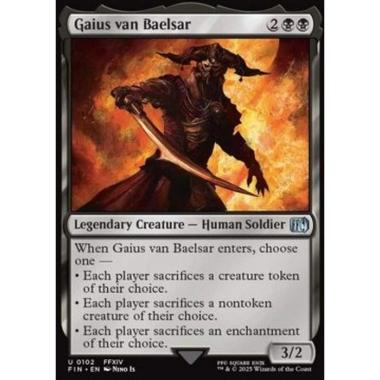Gaius van Baelsar - Gaius van Baelsar - [FIN][NM] [Foil]